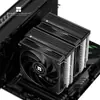 Radiador de aire de doble torre y doble ventilador Limin PA120H-S NEGRO con 6 tubos de calor para AM5/LGA1851