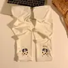 [Estilo Quente do Tik Tok] Proteção Solar Proteção UV Fofo Verão Solto Desenho Animado Meninas Respirável Seda de Gelo Mangas