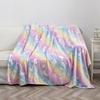 Manta Luminosa Manta de Flanela Dupla Face Manta Luminosa Manta Fluorescente Colcha de Ar Condicionado de Verão Manta Infantil