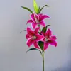 Materiais para DIY de Lírios Simulados, Buquês de Flores Artificiais, Flores para Casamentos, Decorações com Flores Artificiais, Arranjos de Flores Simuladas, Frete Internacional Disponível