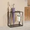 Suporte de Guarda-chuva na Entrada com Drenagem, Porta-guarda-chuvas para Lobbies de Hotel, Suporte de Guarda-chuva Comercial, Suporte Dobrável para Uso Doméstico