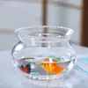 Acuario de cristal con diseño de encaje creativo, pecera mini para goldfish, acuario pequeño, tortuguero, decoración del hogar, sala de estar, escritorio, recipiente para plantas hidropónicas