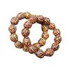 Rosario de resina tipo madera tamaño pequeño dragón y fénix lenguaje auspicioso pulsera para hombres y mujeres pulsera pequeño regalo al por mayor tienda de 2 yuanes suministro