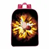 Mochila Escolar Infantil Rosa One-Punch Man Mini Mochila DIY Personalizada Mochila de Jardim de Infância