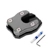 Adequado para Honda baby CT125 Super Cub suporte lateral modificado assento extra grande tripé lateral tapete antiderrapante alargado