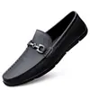 Zapatos Mocasines de Cuero Genuino de Vaca para Hombre de Venta Caliente en Vivo Transpirables de Cuero Suave Suela Suave Slip-on Casuales para Hombre