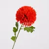 Flor de crisantemo de bola grande de cabeza única Flor de bola de crisantemo simulada Cabeza de crisantemo Boda Arreglo de suelo para bodas Sala de estar del hogar Dalia Suave