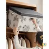 Caja de Almacenamiento de Ropa para el Hogar, Ropa de Temporada, Apilable, Plegable, Caja Organizadora, Armario de Dormitorio, Colchas, con Tapa, Almacenamiento