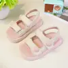 Sandalias para Niñas, Sandalias para Bebé Niña, Estilo Verano 2026, Zapatos de Princesa para Niña Pequeña, Zapatos de Playa Ligeros con Punta Abierta