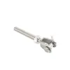 Pernos, Tornillos y Accesorios para Cable de Aparejo de Acero Inoxidable 304 con Rosca Recta y Inversa, Tensores Cerrados, Tipo Varilla de Horquilla