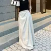 Falda plisada de cintura alta de moda minimalista para ir al trabajo Ls Guangzhou Shisanxing 2026 Primavera Nuevo Estilo Falda 30556
