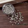 Pedras Strass Redondas com Base Pontiaguda e 33 Facetas Hua Zi 33, Decorações para Unhas, Pedras Strass Multifacetadas Brilhantes de Alta Qualidade para Nail Art