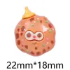 Desenho Animado Copo de Milk Tea com Sorvete Biscoito Brinquedo de Comida Acessórios para Joias de Resina DIY Cola de Creme Capa de Celular Material para Presilha de Cabelo