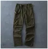 Pantalones de Trabajo Finos Transpirables de Verano Talla Grande para Hombre a Prueba de Viento Casuales para Senderismo al Aire Libre Camping Pantalones de Secado Rápido