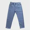 Jeans Feminino Calças de Moda Feminina Calças de Senhora Jeans Reto Feminino