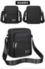 Bolso Cruzado Casual Estilo Coreano, Gran Capacidad, Multicapa, Resistente al Agua, Cartera de Negocios Unisex, Bolso de Mensajero para Hombre