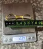 Tijeras plegables de acero inoxidable, tijeras de viaje portátiles y compactas, tijeras de pesca plegables multifuncionales, tijeras pequeñas para Dyneema