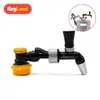 Barril de Cerveja Artesanal Barril de Aço Inoxidável Dispensador de Cerveja para Exterior Conjunto Dispensador com Torneira Portátil Kegland