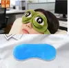 Divertida Máscara de Ojos de Rana, Estilo Transpirable, Máscara de Ojos de Rana Triste, Diadema de Felpa, Máscara de Ojos con Expresión, Máscara de Ojos para Dormir de Anime