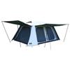Tienda Villa portátil engrosada a prueba de lluvia para acampada al aire libre de dos habitaciones y una sala de estar, toldo para sala de acampada, equipo de acampada