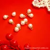 Sapatos de Casamento Decoração Acessórios DIY Miçangas Peça Palavra Feliz Acessórios Fivela de Sapato Vermelho Joias Festivas Suprimentos para Casamento