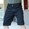 Pantalones Tácticos de Verano Transfronterizos para Hombre 2026 con Múltiples Bolsillos, Corte Holgado, Deportivos, Diseño Elegante, Estilo Ropa de Trabajo, Pantalones de Cinco Puntos, En Stock