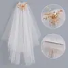 Véu com Laço de Fita Doce Estilo Francês para Noivas, Acessório de Cabeça Versátil para Festas de Aniversário, Acessórios de Cabelo que Complementam e Melhoram a Atmosfera