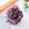 Nova Cabeça de Flor Rosa Retrô Artística Flor Falsa Flor de Seda Decoração Cerimonial de Casamento Acessórios de Flor