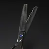 Tijeras de Peluquería de Doble Filo de 6.0 Pulgadas Tijeras Deslizantes de Doble Filo