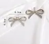Acessórios para Bico de Sapato de Salto Alto para Casamento, Liga Metálica Transfronteiriça, Vários Tipos de Laço, Pérola, Strass, Presilha Removível, Fivela de Sapato de Metal