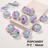 Coleção de Materiais DIY Artesanais de Alta Resistência com Strass Pintados à Mão, Acessórios para Joias, Contas Soltas, Correntes de Celular com Contas, Pingentes de Contas e Designs de Contas em Contas