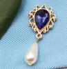 Corrente de garra de coroa transfronteiriça fivela de diamante acrílico faça você mesmo soldagem manual sapato roupas joias acessórios cor gema diamante fivela