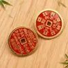 Dropshipping Flor de Gui Shan Qian Llave Dorada para Abrir el Tesoro Cinco Bendiciones Abrir la Riqueza Llave del Tesoro Tarjeta de Ganar Dinero de Mahjong Llavero para Jugar Cartas