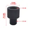 Modificação de Carro Conector de Filtro de Óleo Serrilhado de Rosca Macho 1/2-20 para Rosca Fêmea 1/2-28 Processamento de Peças CNC