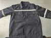 Conjunto de Roupa de Trabalho Antiestática para Homens em Minas de Carvão, Espessado, Resistente ao Desgaste, Resistente à Sujeira, com Faixas Refletoras, Roupa de Proteção para Mineiros Feita Sob Medida