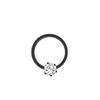 Novo Estilo 4 Cores Redondo Orelha Aberta Stud Ósseo Piercing Nariz Aço Inoxidável Zircônia Não Desbota Europeu e Americano Mais Vendido Aliexpress Wish