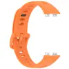 Adecuado para Correa Oficial de Silicona Huawei Band 8/9/10, Correa de Silicona con Cabezal de Metal Huawei Band 9