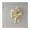Chapéu de Bebê Outono e Inverno Chapéu de Tricô Cereja com Proteção para as Orelhas Chapéu de Tricô Quente à Prova de Vento para Bebê ao Ar Livre