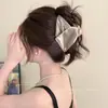 Pinza de Concha de Satén para Cola de Caballo Alta Triángulo Pinza para el Cabello de Alta Gama para Mujer Pinza de Tiburón para la Parte Posterior de la Cabeza Pinza para el Cabello Pinza para el Cabello