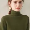 Suéter Básico de Tricô de Caxemira Versátil da Moda para Mulheres, Manga Longa, Gola Larga, Confortável, Macio, Amigo da Pele, Camada Interna, Quente