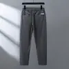 Pantalones Casuales Nuevos para Hombre 2026, Pantalones Cortos Ligeros de Seda de Hielo para Verano, Pantalones Rectos Sueltos Versátiles 9/10 para Hombre