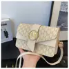 Bolso de hombro nuevo para mujer, bolso cuadrado pequeño versátil con doble correa, bolso cruzado, estilo coreano, simple y moderno, perfecto para otoño