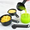 Juego de cucharas medidoras de plástico cuchara medidora de condimentos de cocina juego de cinco piezas combinación cuchara medidora cuchara medidora juego de cinco piezas herramientas para hornear