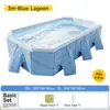 Producto Nuevo, Piscina Inflable Sin Aire, Piscina con Estructura para Exterior en Casa, Piscina Plegable para Chapotear, Piscina Infantil para Casa