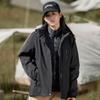 Ropa con Carga para Exteriores de Plumón de Pato Blanco para Otoño e Invierno 2023 Conjunto de Tres en Uno con Forro de Plumón Extraíble Conjunto de Dos Piezas Moda para Parejas