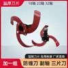 Eje Auxiliar para Motocultivador Rotativo, Cuchilla de Motocultivador Rotativo Más Cultivador de Un Eje con Cuchilla Extendida para Tierra Seca y Cuchilla Antienredos, Juego Completo de Piezas para Maquinaria Agrícola