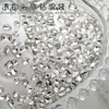Arte de uñas taladro de forma especial fondo puntiagudo taladro blanco amor gordo cuadrado transparente pila taladro joyería de uñas tridimensional súper flash taladro de uñas al por mayor