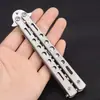 Cuchillo mariposa americano al por mayor cuchillo escorpión herramienta de práctica cuchillo de exterior peine juguete de mariposa sin hoja