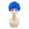 Pelucas de Colores para la Copa del Mundo, Suministros para Fiesta de Fans, Tocado Afro Colorido, Accesorios de Disfraz para Carnaval de Festival