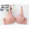Comercio exterior transfronterizo encaje multicolor sexy aro de acero sujetador recogido cómodo transpirable accesorio leche ropa interior al contado mayoreo